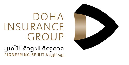 Doha Insurance Group White Logo dig